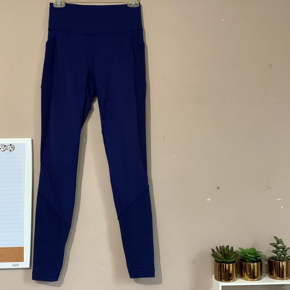 SOLD LULULEMON FIT PHYSIQUE TIGHT High Rise Mesh - Picture 4 of 10